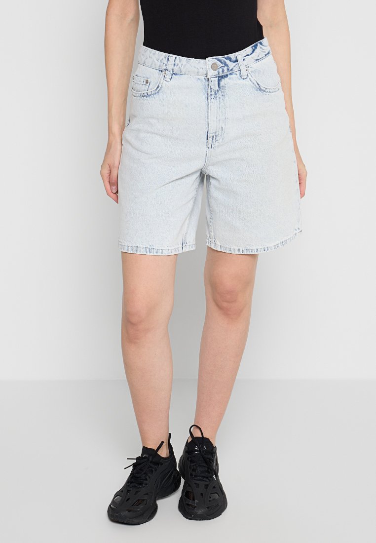 Woodbird Jeansshort blauw