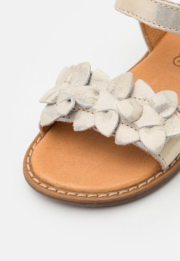 LORE FLOWERS - Sandals - gold shine2