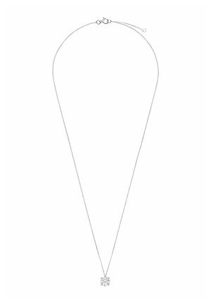 Halskette - silver-coloured white