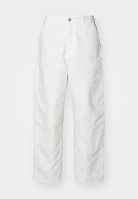 BRANDON DOUBLE KNEE PANT - Cargobukse - off-white