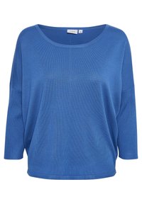 Saint Tropez Stickad tröja - blue