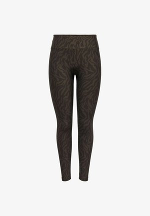 ONLY Play, LEGGINGS ONPRYA-2-DANA SKINNY FIT LEGGINGS - Tights - chocolate torte