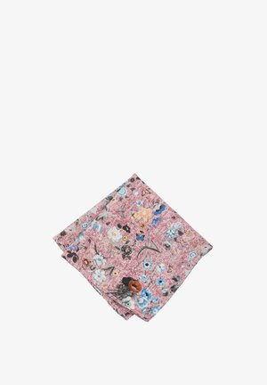 Prince Bow Tie MIT FLORALEM - Pocket square - rot