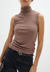 InWear DAGNA ROLLNECK  - Toppi - brown puce melange