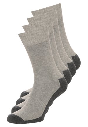 4 PACK - Chaussettes de sport - grey