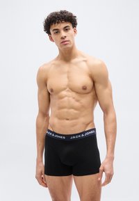 Jack & Jones JACSOLID TRUNKS 5 PACK - Trunks - black/blue