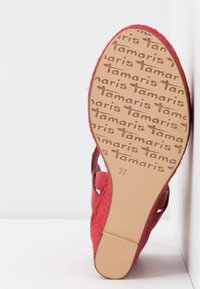 Tamaris High heeled sandals - chili