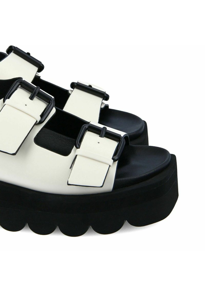 Damen Sneaker | No Name JULY Plateausandalette blanc/weiß - LL75123 Damen Sneaker | No Name JULY Plateausandalette blanc/weiß - LL75123