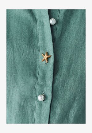 ST MRLO VIEN - Bluza s gumbima - sage green