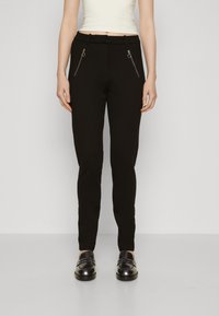 Vero Moda Tall - VMEMMA SLIM - Püksid - black Väikepilt 1