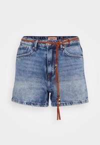 ONLKELLY SHORTS  - Shorts vaqueros - light blue denim