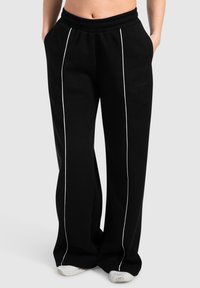 Smilodox - JOGGING SIARA - Tracksuit bottoms - schwarz Thumbnail Image 1