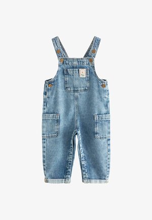 REGULAR FIT - Kavbojke z naramnicami - denim
