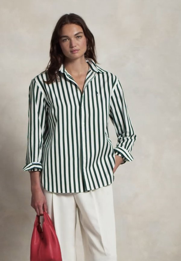 WIMBLEDON OVERSIZE FIT STRIPED COTTON SHIRT - Button-down blouse3