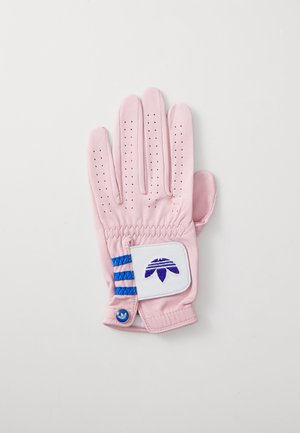 Gloves - clear pink