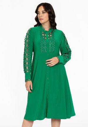 Shirt dress - green