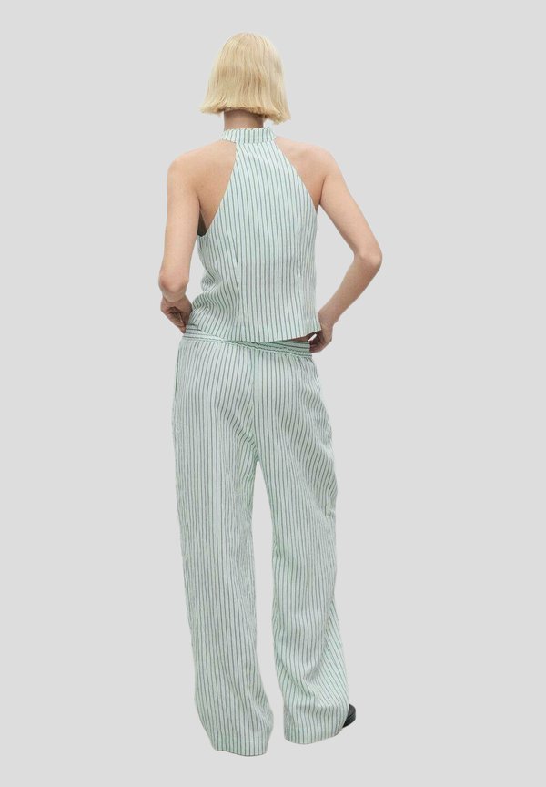 STRIPED FLOWY - Trousers3