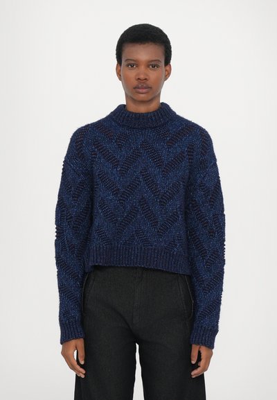 Henrik Vibskov Jersey de punto - flat navy