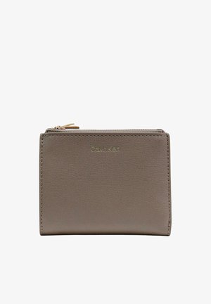 Calvin Klein, FOIL LOGO DBL ZIP LV04F1135G - Peněženka - taupe