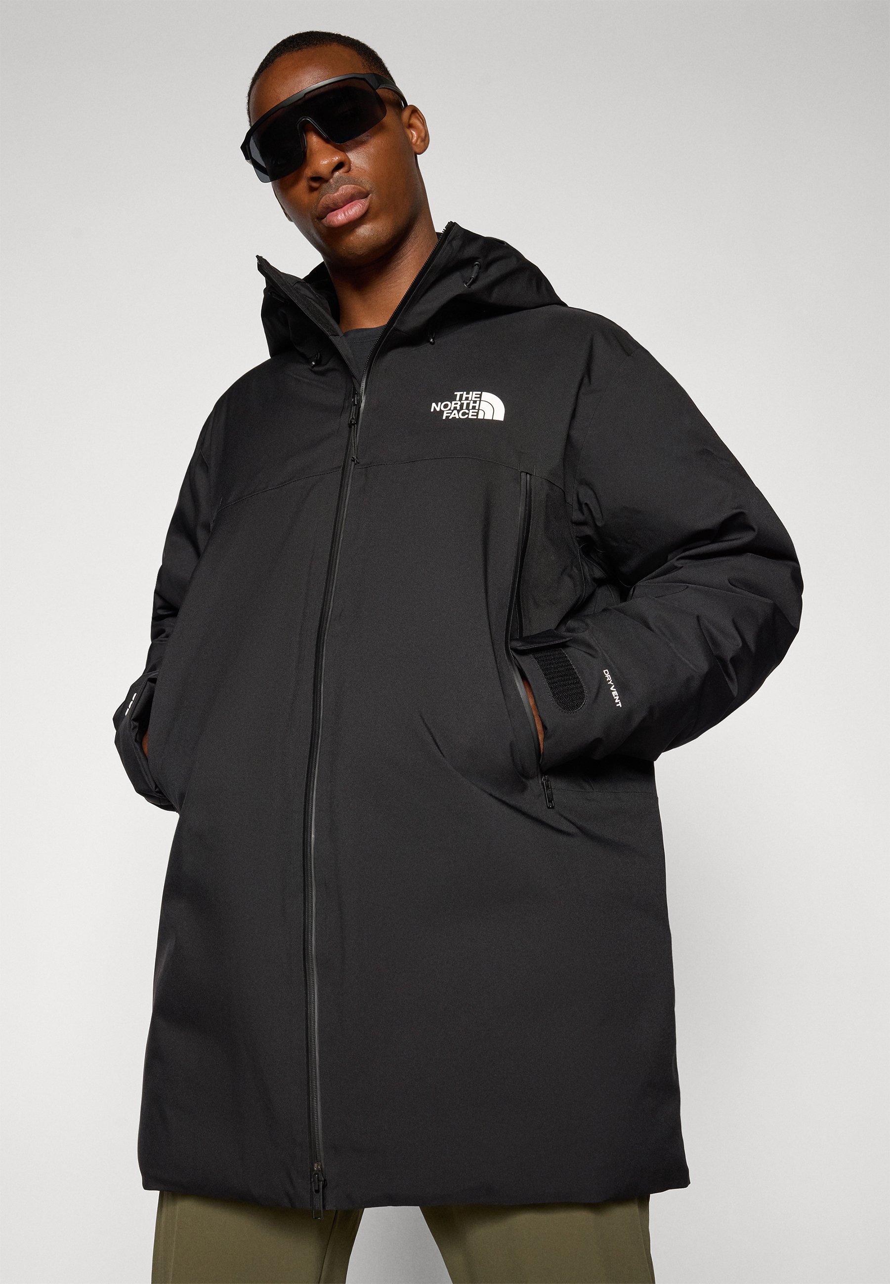 The North Face RANGE PARKA - Down coat - black - Zalando.ie