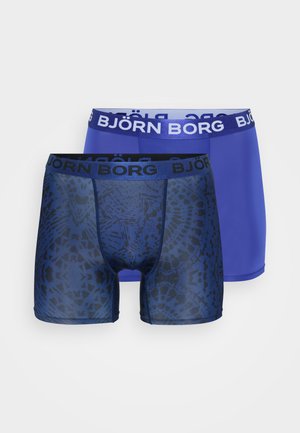 SPORTS 2 PACK - Úzke boxerky - dark blue/blue