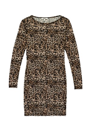 Koton, LEOPARD PRINTED - Freizeitkleid - brown