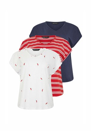 3-PACK - T-Shirt print - white