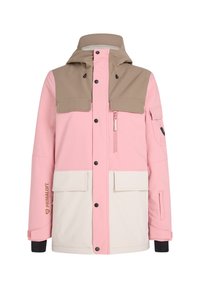 UTILITY PRO HYBRID - Slidinėjimo striukė - genuine pink colour block
