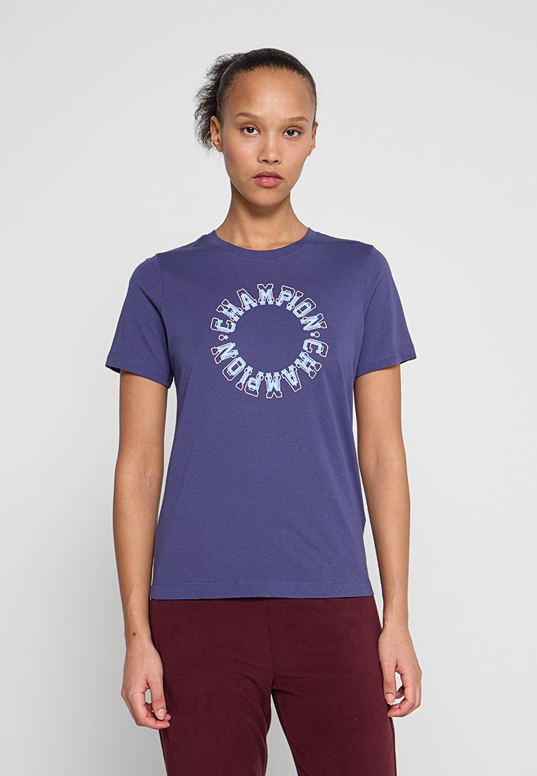 Champion T-shirt print blauw