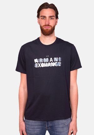 CON SCRITTA - Camiseta estampada - blue