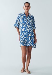 ST MRLO NESSA - Abito a camicia - ocean print