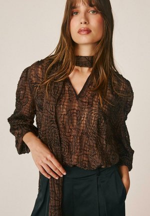 Alma en Pena, Blusa - marbled brown