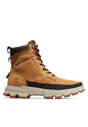 Bottines à lacets - tan