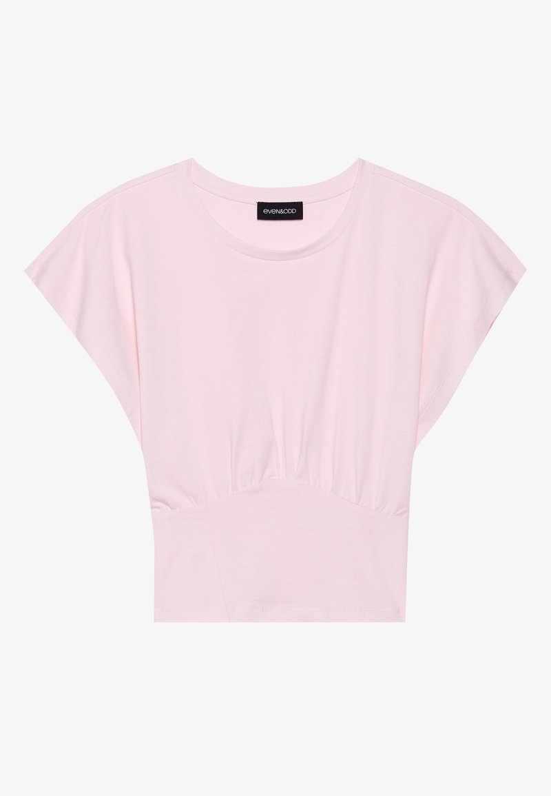 Even&Odd T-shirt basic donkerroze