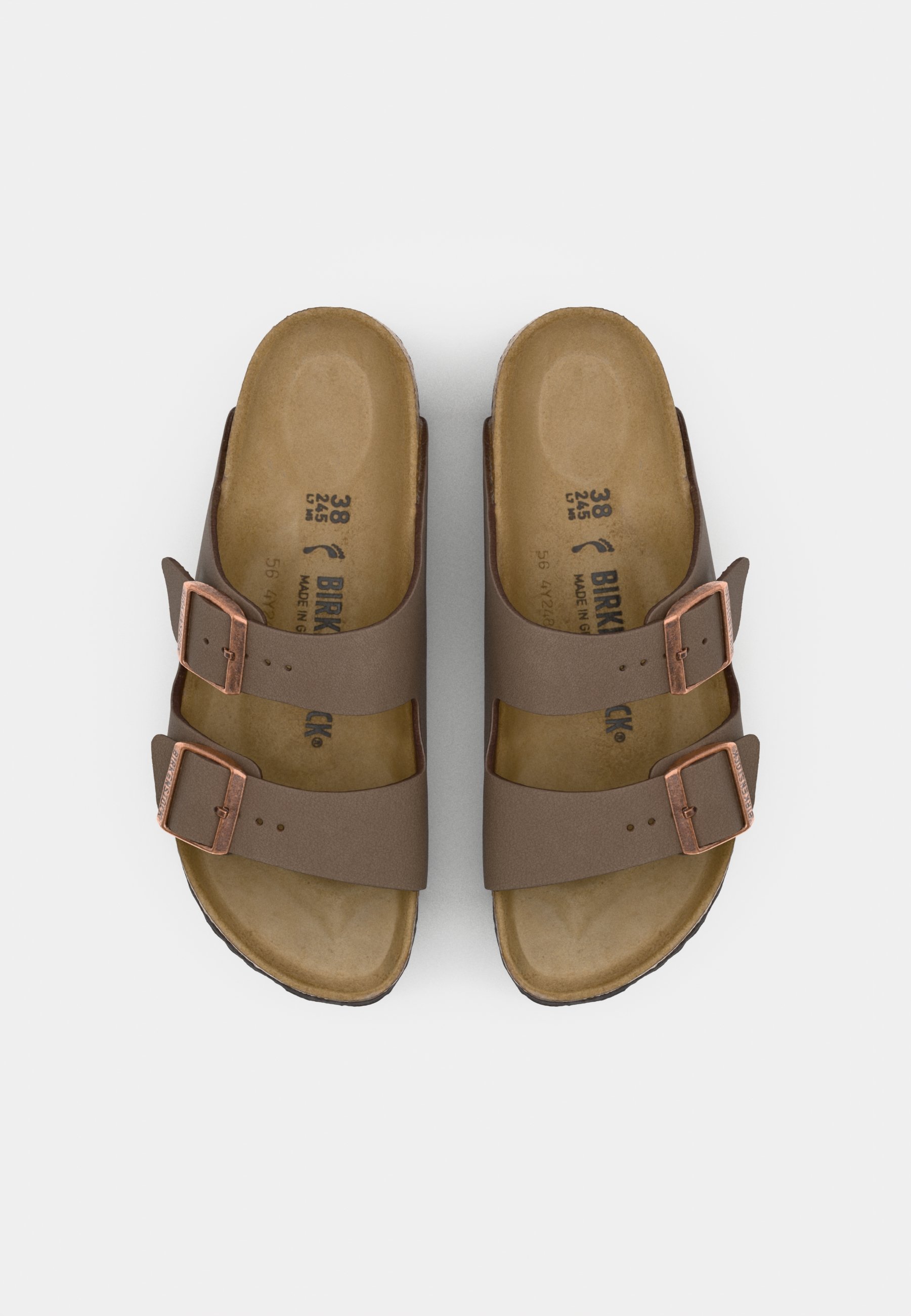 靴 BIRKENSTOCK_JAREN_43 Birkenstock ARIZONA BFBC MOCCAS - NARROW - Sandalen - mocha/bruin