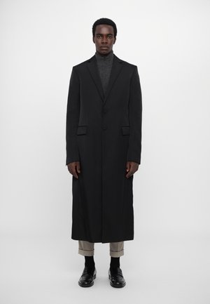 LONG TAILORED COAT - Abrigo clásico - black