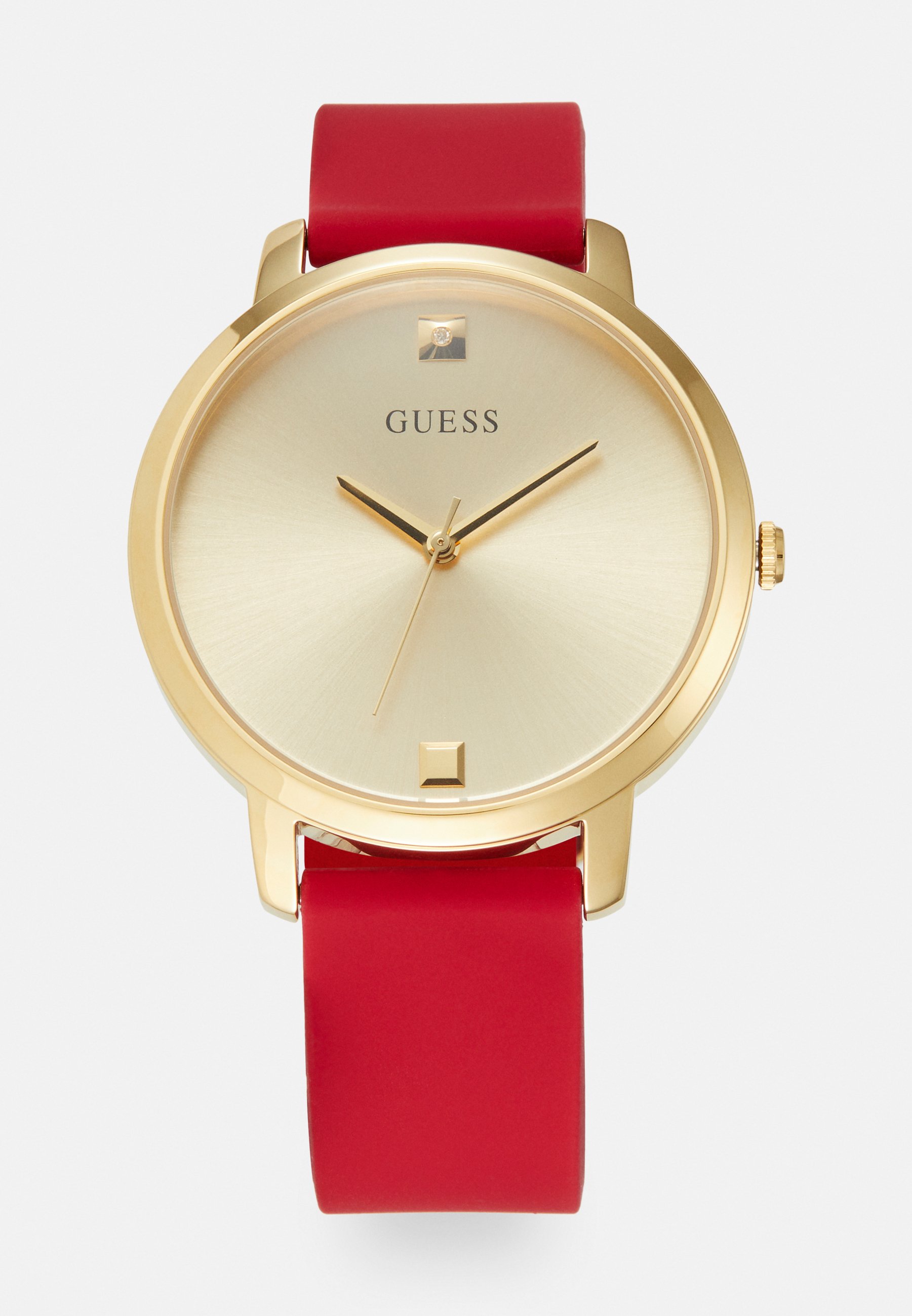 guess watch red