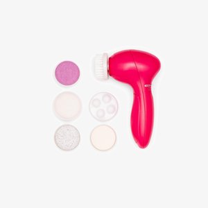 6-IN-1 ELECTRIC FACIAL CLEANSING SET - Ansiktsvård - tillbehör - pink