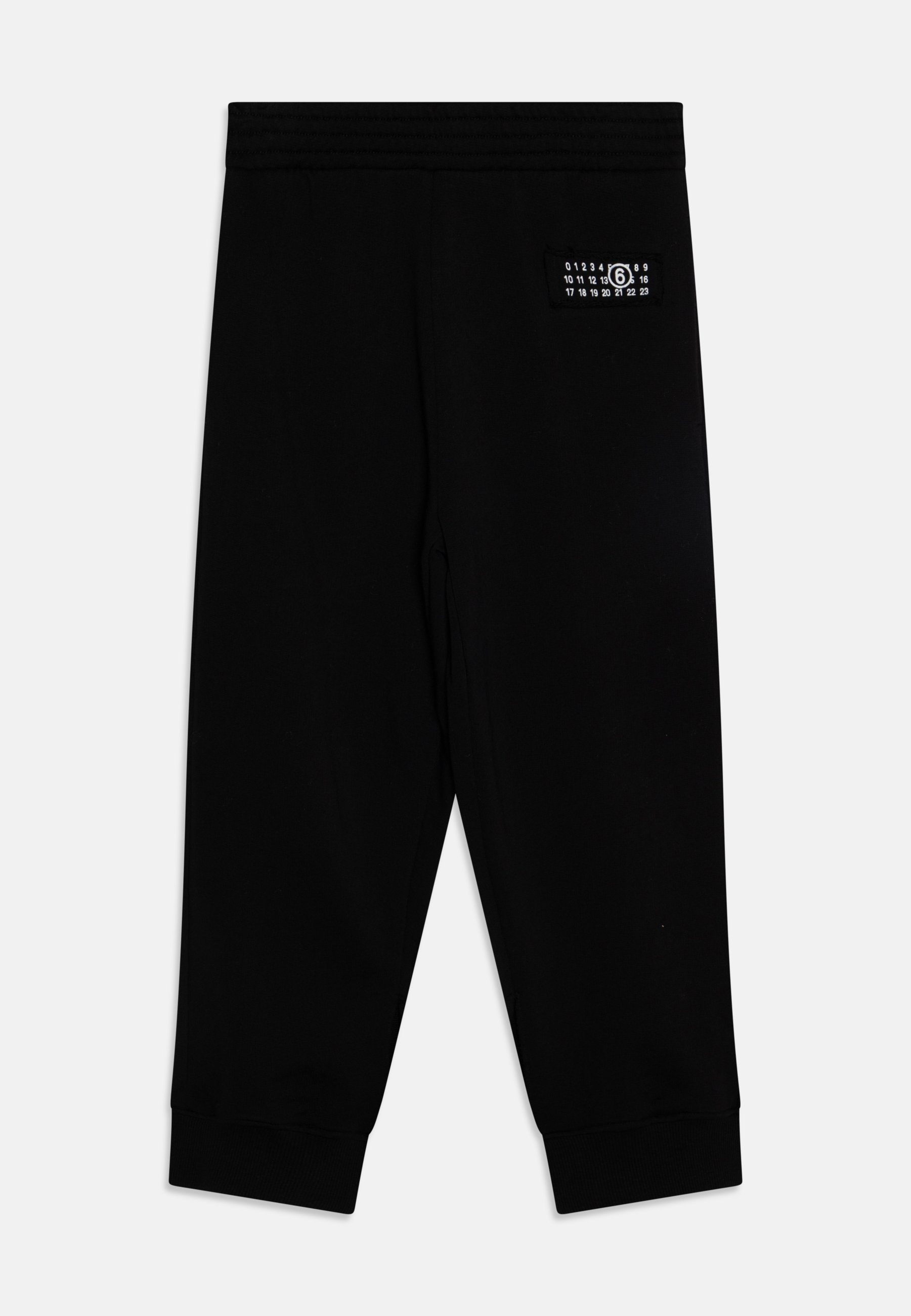 【関税&送料込】Mm6 Maison Margiela Black Cotton Joggers MM6 Maison Margiela Press Joggers - Black | S52KA0515M25004899