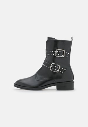 Cowboy-/Bikerstiefelette - black