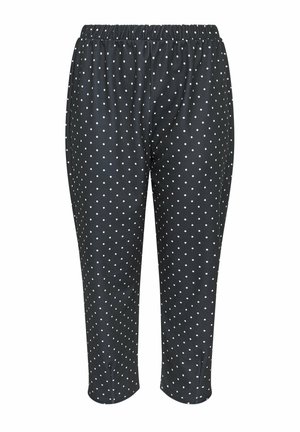 Yours Clothing, PLUS SIZE WIDE LEG TROUSERS - Bukser - black