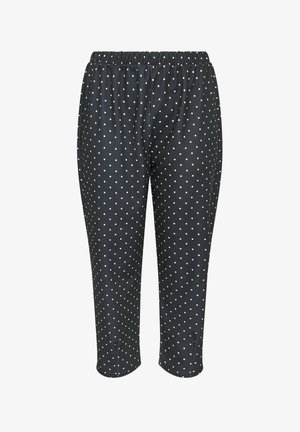 Yours Clothing, PLUS SIZE WIDE LEG TROUSERS - Broek - black