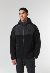 CLOSURE London CRINKLE PANEL JACKET - Overgangsjakke - black