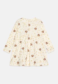 Guess NEWBORN DRESS BODYSUIT - Jerseyklänning - white/golden brown