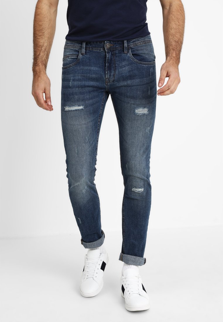 INDICODE JEANS PALMDALE - Jeans slim fit - medium indigo/lapislazzulo -  Zalando.it