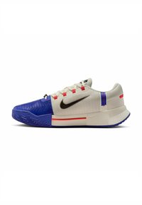 M ZM GP CHALLENGE 1 PRM RG - Chaussures de tennis toutes surfaces - deep night lt crimson pale ivory mtlc silver