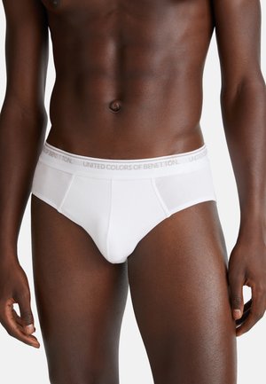 United Colors of Benetton WITH ELASTIC PERSONALIZED  - Slip - white
