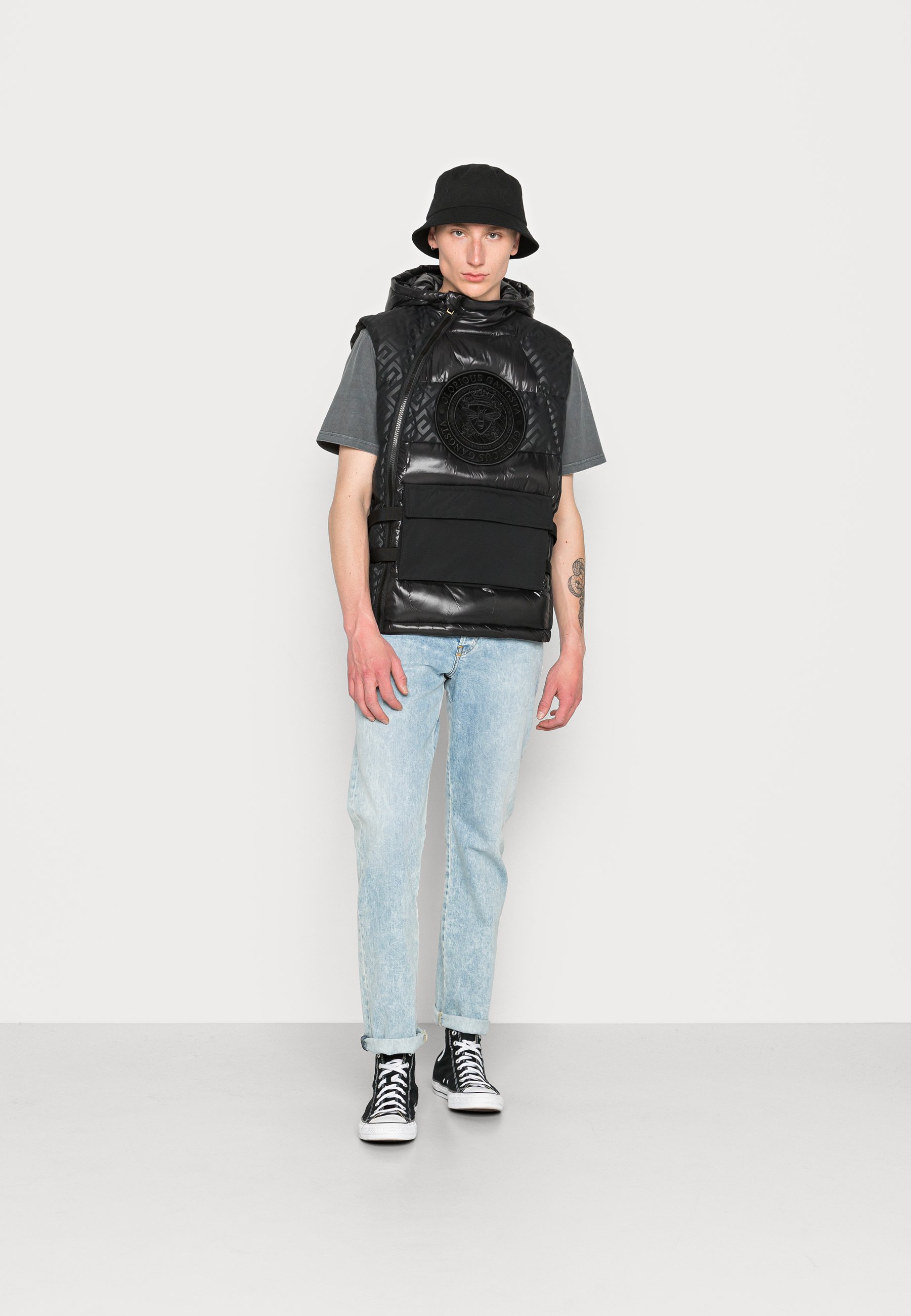 Glorious Gangsta BENIRO GILET - Smanicato - black/nero - Zalando.it