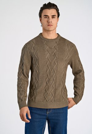 Lindbergh Jersey de punto - brown mel