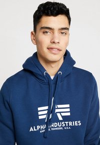 Alpha Industries BASIC - Hoodie - new navy